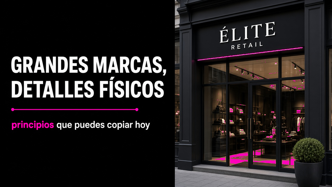 Por qué las grandes marcas cuidan cada detalle físico (y qué puedes copiar hoy)